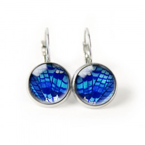 Modrosójka kolczyki