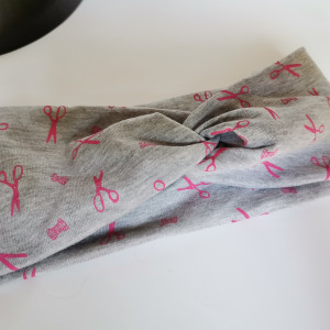 Opaska turbanowa  na podszewce