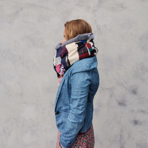 Komin patchworkowy  kolorowy