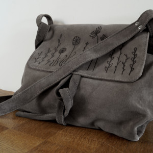 Surowa BARONOWA Szara Zamszowa ŁĄKA