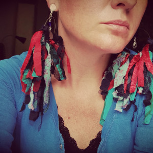 Klipsy, długie duze