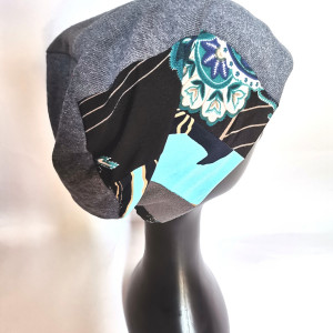 Czapka codzienna uniwersalna szaro