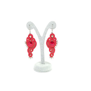 Czerwone kolczyki sutasz Lady in Red