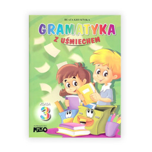 nowa książka Gramatyka z uśmiechem klasa 3 Beata Krysińska, 3 klasa ćwiczenia gramatyka z uśmiechem język polski Beata Krysińska książeczka do nauki gramatyki
