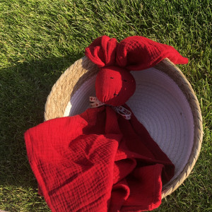 Muślinowe przytulanki