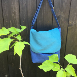 Duża listonoszka , kobalt, turkus