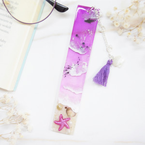 Zakładka do książki -fioletowy ocean