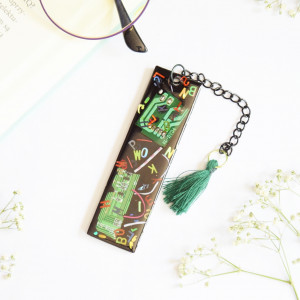 Kompaktowa zakładka - informatyka w czerni