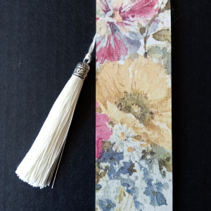 Zakładka do książki Pastelowe kwiaty