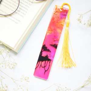 Zakładka do książki -  zachód słońca