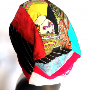 Czapka na podszewce patchworkowa frida