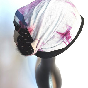 Czapka ręcznie farbowana codzienna