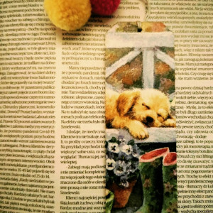 Zakładka do książki Szczeniaczek