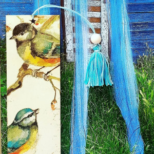 Zakładka do książki Ptaszki