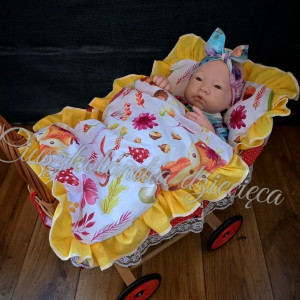 Komplet do wózka podusia i pierzynka