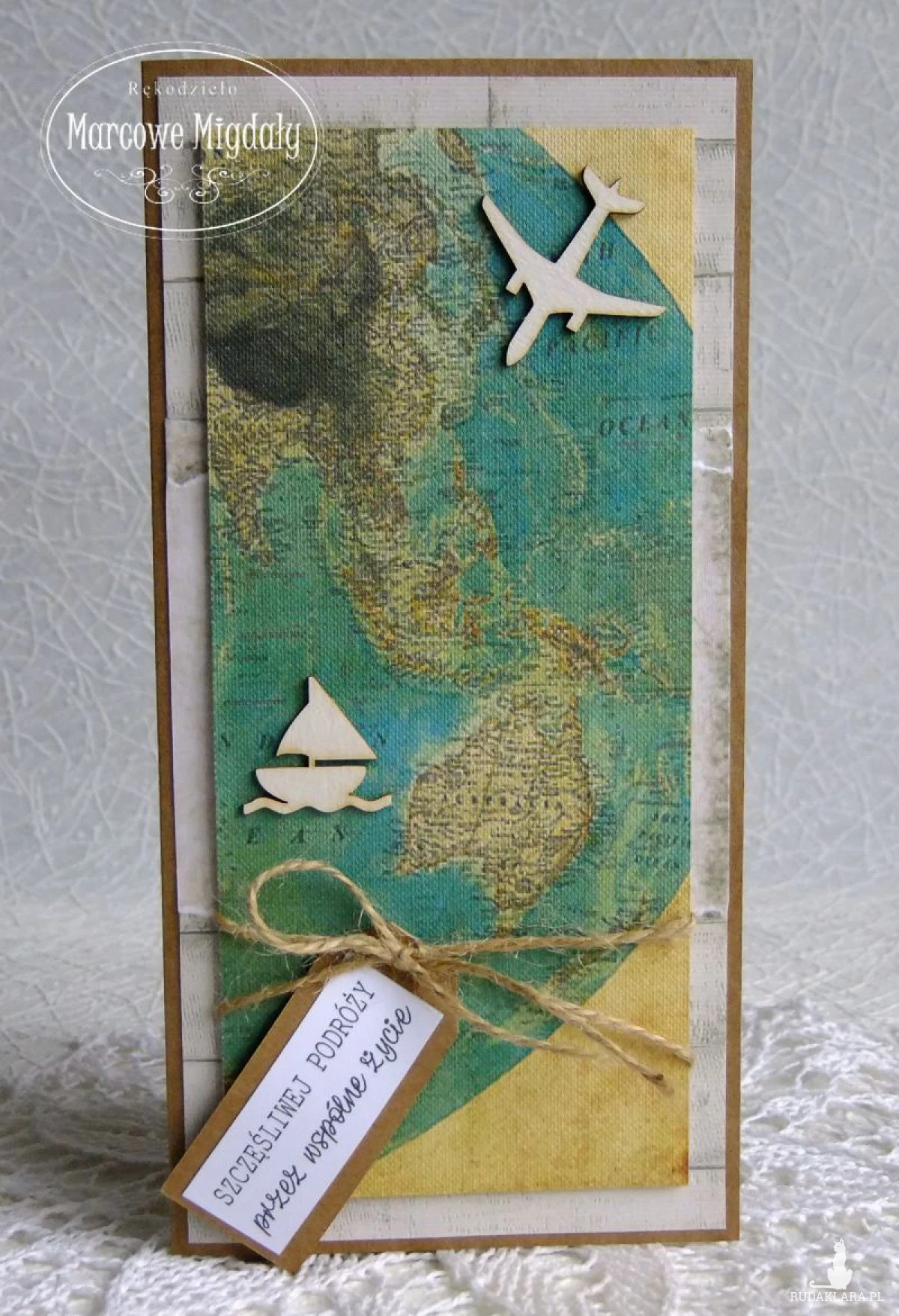 Kartka ślubna Szczęśliwej Podróży