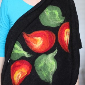 komin bohemian wełniany etniczny ludowy