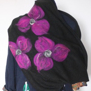 komin bohemian wełniany etniczny ludowy