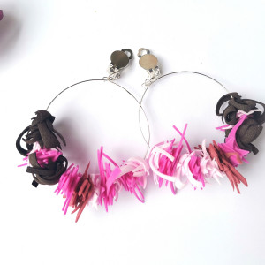 Kolorowe lekkie klipsy koła