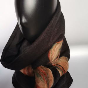 Komin welniany kolorowy