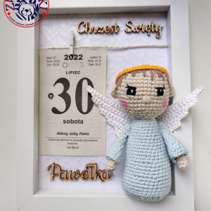 Metryczka pamiątka Chrztu Świętego