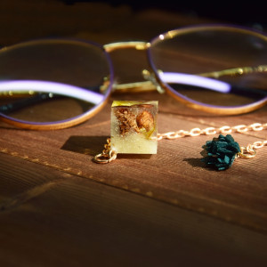 Biżuteryjna Zakładka do książki - leśna przygoda