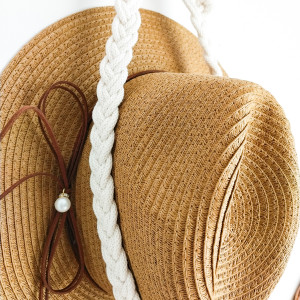 Podwójny boho wieszak na kapelusze