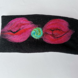 opaska wełniana filcowana