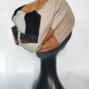 Czapka patchwork unisex smerfetka  unisex one size