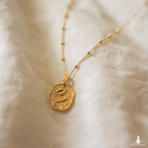 Złoty naszyjnik z łańcuszkiem LIPA