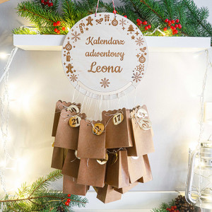 Kalendarz adwentowy - świąteczny klimat
