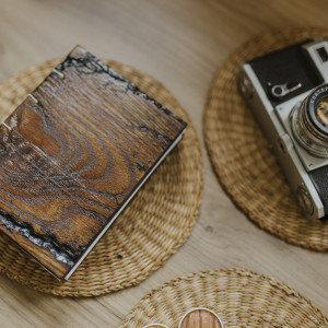 księga gości drewniana