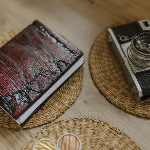 księga gości drewniana