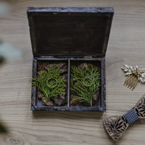 pudełko na obrączki