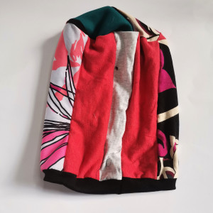 Czapka patchworkowa smerfetka uniwersalna