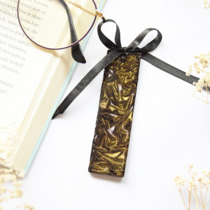 Kompaktowa zakładka - satynowe złoto