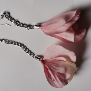 Kolczyki kwiatowe handmade