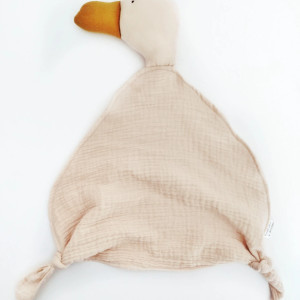 gąska z muślinu, pierwsza zabawka dla noworodka, sensoryczna szmatka przytulanka, pieluszka ulewajka