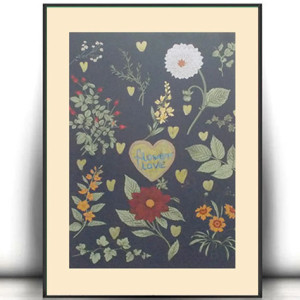 retro plakat A4, vintage plakat na ścianę, botaniczny plakat, rośliny plakat 21x30, plakat do kuchni, plakat do przedpokoju, botaniczny obrazek A4, plakat z roślinami