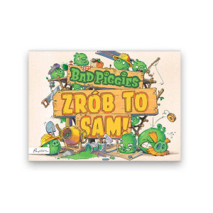 nowa książka dla chłopca, chłopiec książka, zrób to sam książka bad piggies książka angry birds