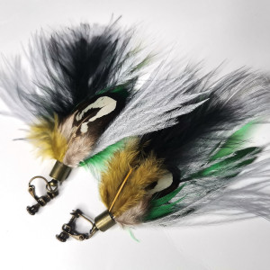 Klipsy  pióra leciutkie