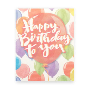 kolorowa kartka urodzinowa, urodzinowa kartka z napisem Happy Birthday, Happy Birthday kartka na urodziny, urodziny kartka z balonikami, kartki na 18, urodziny, fajne kartki, ładne kartki