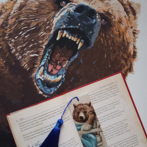 Zakładka do książki Miś