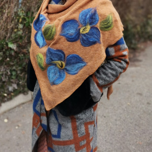 Chusta miodowa merino