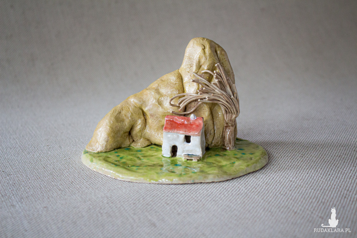 Mini forma ceramiczna - domek