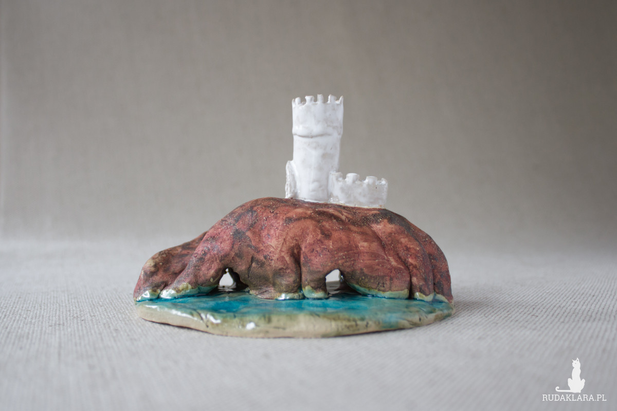Mini forma ceramiczna - zaczarowana wyspa