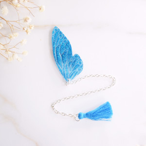 Zakładka skrzydło wróżki - błękit