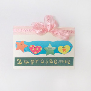 kolorowe zaproszenie,  ogólne zaproszenia, zaproszenia bez tekstu, zaproszenia dla dzieci