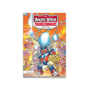 nowy komiks dla chłopca, nowa książka dla chłopca, transformers komiks angrybirds