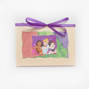 księżniczki kartka, kartka dla dziewczynki, bajkowa kartka bez życzeń, pastelowa kartka, zaproszenie bez tekstu, zaproszenie dla dziewczynki, podziękowanie, księżniczki zaproszenie